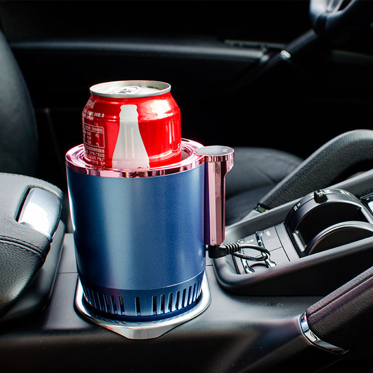 2 In 1 Car cup warmer & cooler with digital temp display